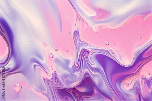  soft pink, purple, liquid texture Generative AI
