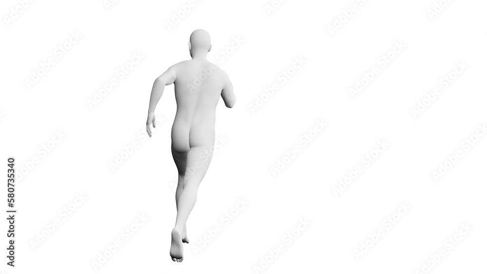 Beautiful young man posing, isolated on white background. 3d illustration (rendering). Artificial intelligence, android, mannequin Beautiful young man posing, isolated on white background. 3d illustration (rendering). Artificial intelligence, android, mannequin