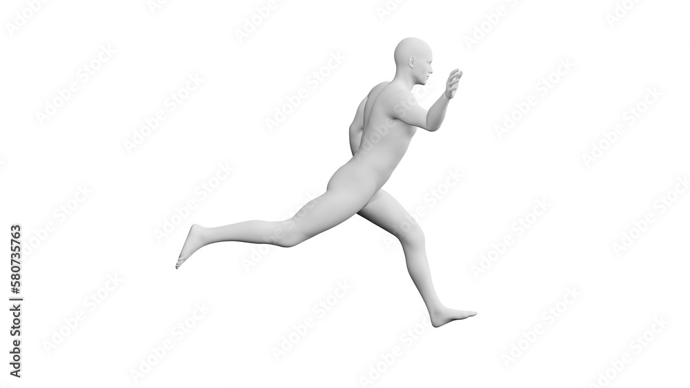 Beautiful young man posing, isolated on white background. 3d illustration (rendering). Artificial intelligence, android, mannequin Beautiful young man posing, isolated on white background. 3d illustration (rendering). Artificial intelligence, android, mannequin