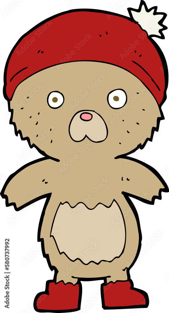 cartoon cute teddy bear