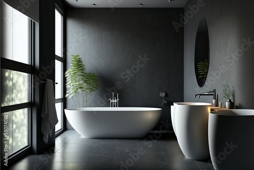 Sleek and Stylish Bathroom Design with a Modern and Minimal Interior