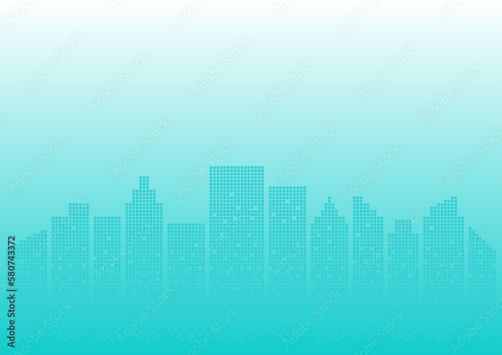 Building Background. Skyscraper. City building Background. Smart and Perspective Building. Cityscape. Metropolis City. Vector Illustration.