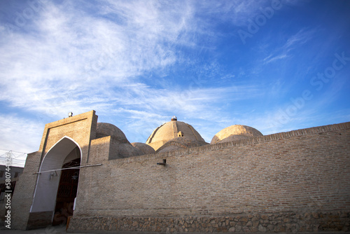 Entrance to the market of Bukhara