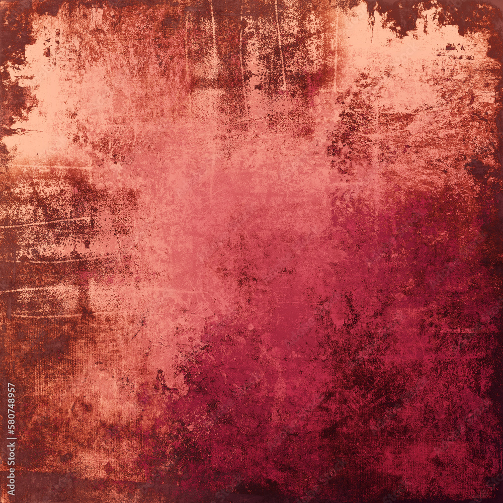 Red grunge texture background