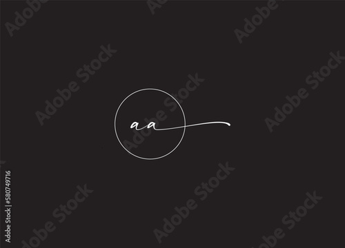 AA letters logo monogram Logo Design
