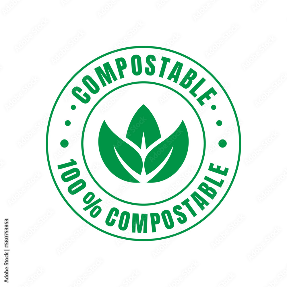 Compost icon vector design templates