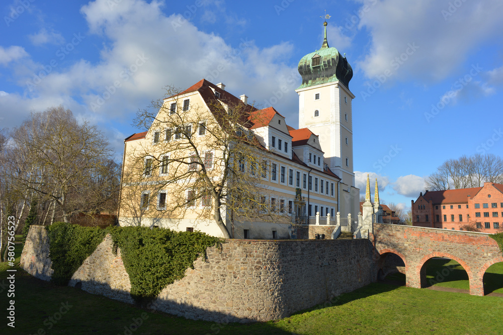 Baroque castle in Delitzsch, Germany