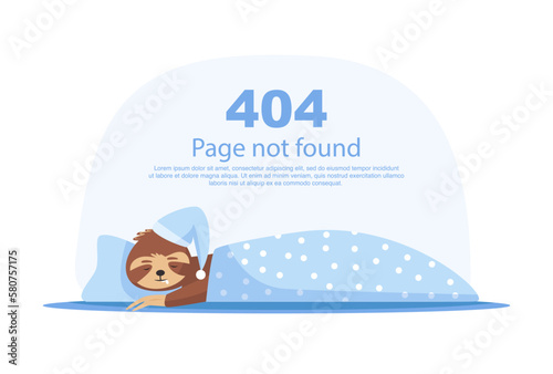Internet network warning 404 Error Page or File not found for web page.