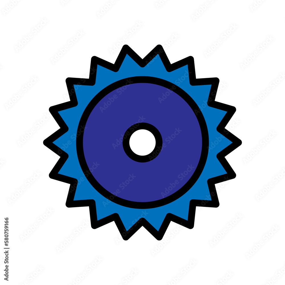 Circular saw line icon isolated on white background. Black flat thin icon on modern outline style. Linear symbol and editable stroke. Simple and pixel perfect stroke vector illustration. Circular saw line icon isolated on white background. Black flat thin icon on modern outline style. Linear symbol and editable stroke. Simple and pixel perfect stroke vector illustration.