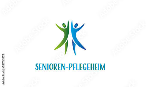 Senioren-Pflegeheim Logo, Altersheim Logo ,Pflegeheim Logo	