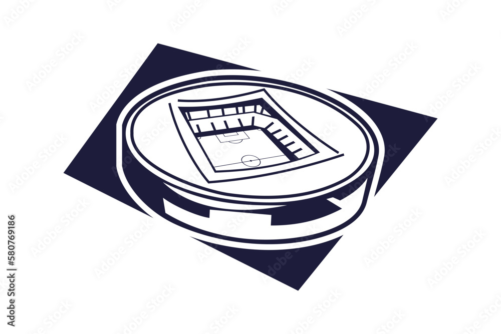 Simple football stadium icon, Sport icon, flat, football stadium vector icon. vector illustration. Simple football stadium icon, Sport icon, flat, football stadium vector icon. vector illustration.