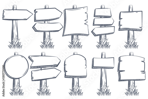 Various styles of text boxes are designed for use in comics and illustrations