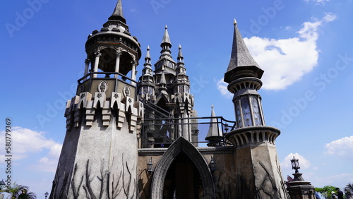 fairy tales Castle in Farmhouse Susu Lembang Indonesia  photo