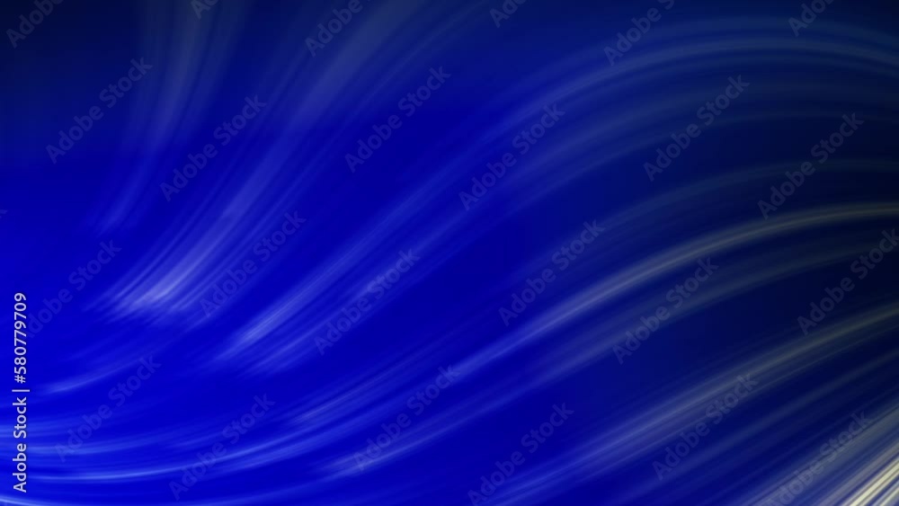Flickering abstract white strands moving in blue background Flickering abstract white strands moving in blue background