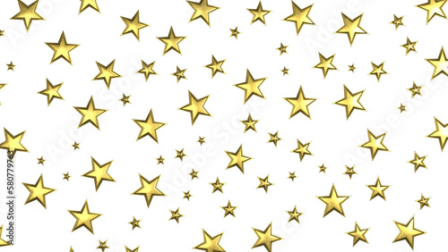 XMAS Stars - golden stars -