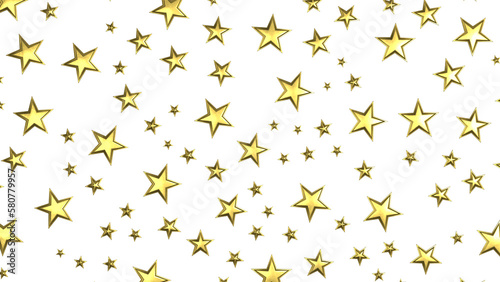 XMAS Stars - golden stars -