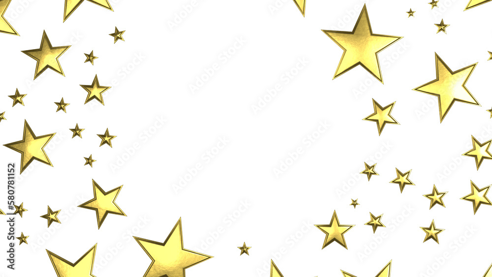 XMAS Stars - Banner with golden decoration. Festive border with falling glitter dust and stars. XMAS Stars - Banner with golden decoration. Festive border with falling glitter dust and stars.