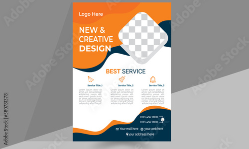Company presentation card. Vector business card template.
Visiting cards for business and personal use.
And all business presentation work vector illustration design