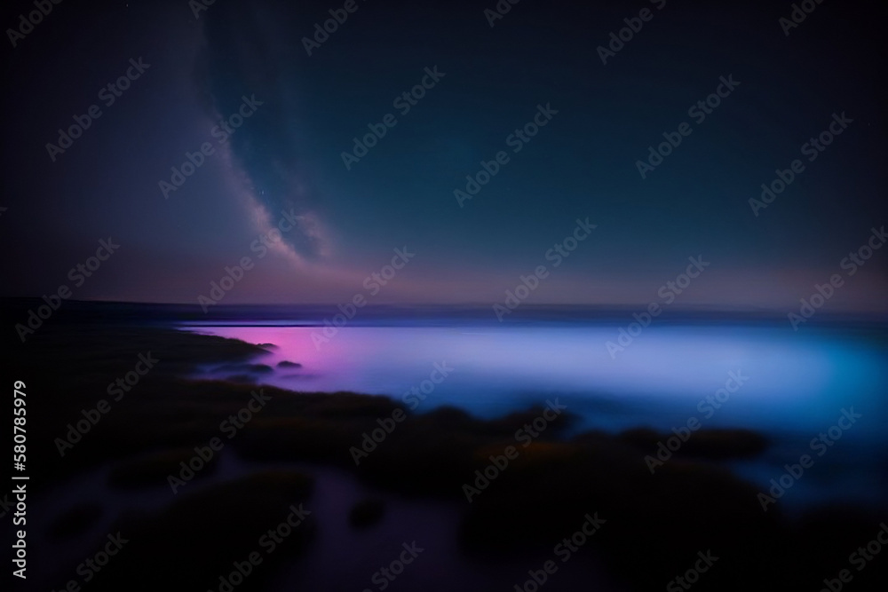 Fototapeta premium rainbow over the ocean