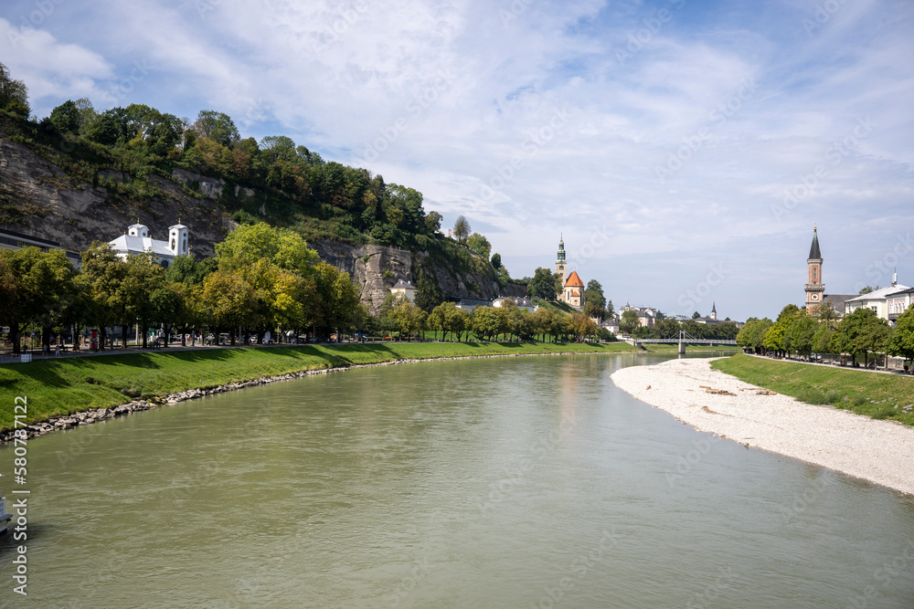 Fototapeta premium Salzburg City, Medieval Festung, Austria