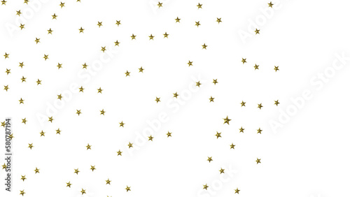 stars. Confetti celebration  Falling golden abstract decoration for party  birthday celebrate 