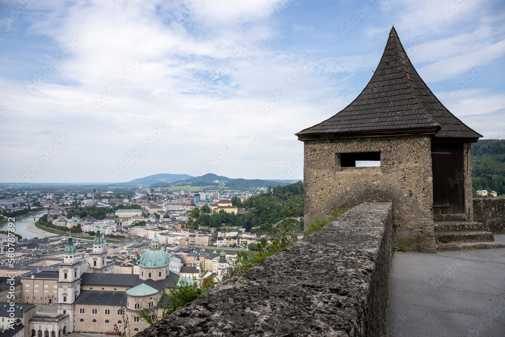 Salzburg City, Medieval Festung, Austria