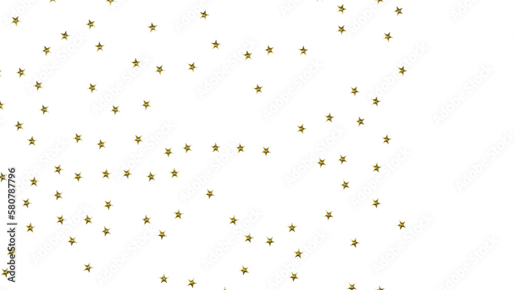 Fototapeta premium stars. Confetti celebration, Falling golden abstract decoration for party, birthday celebrate,