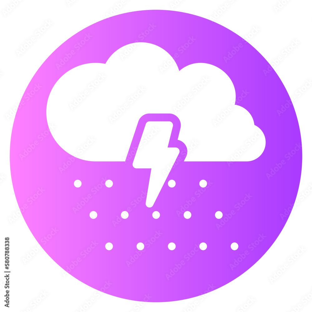 storm gradient icon storm gradient icon
