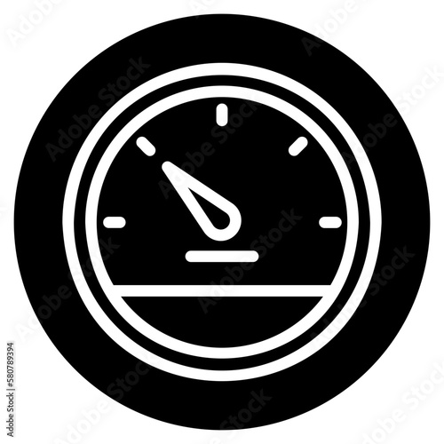 barometer glyph icon