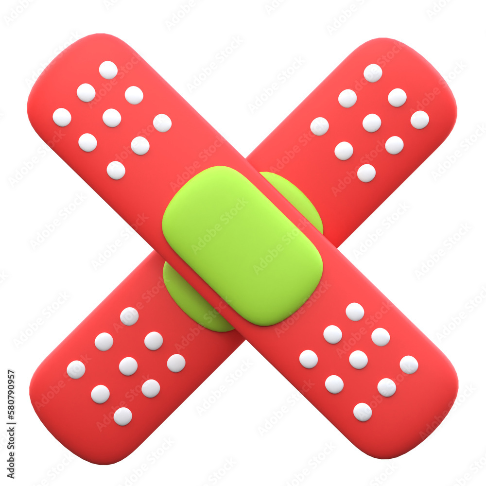 hansaplast 3d illustration