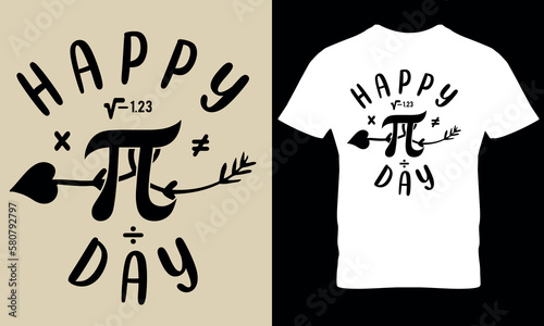 Pi Day T-shirt Design Bundle. Pi t-shirt. Math T shirt design. Pi day Vector Graphics