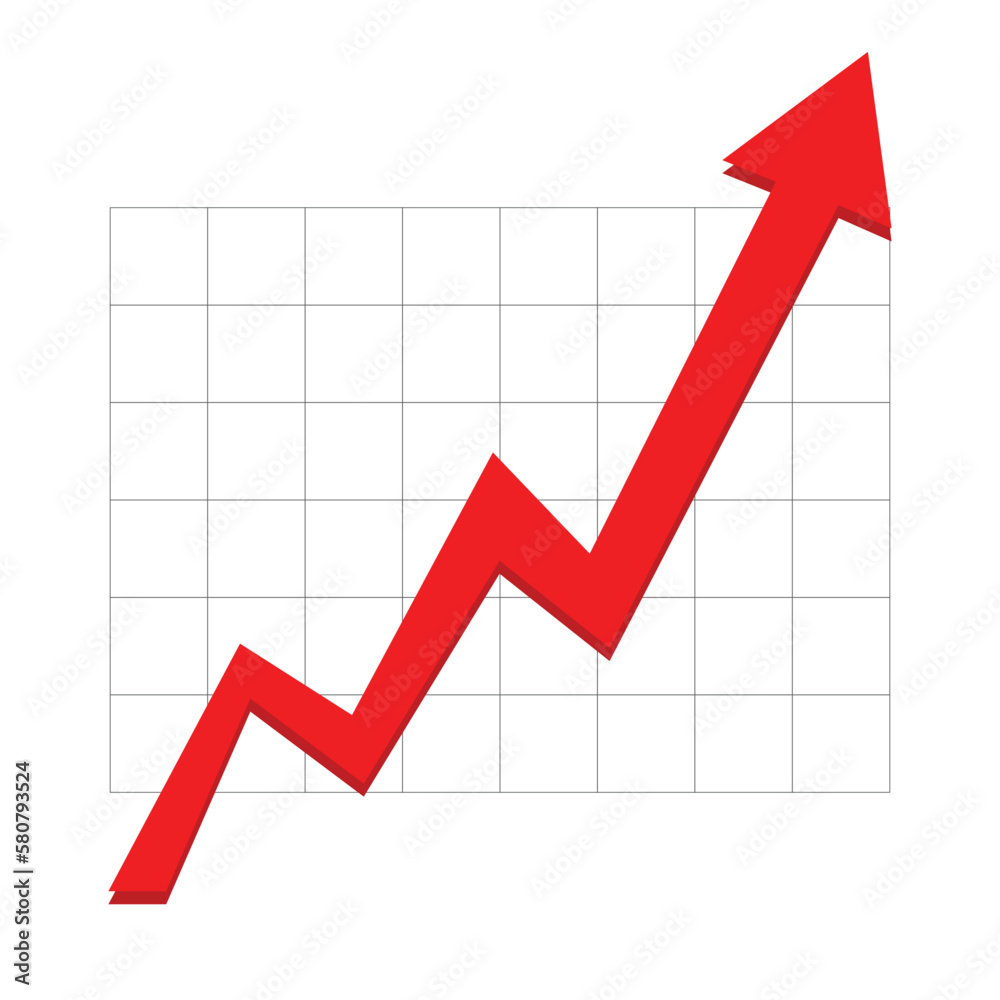 red arrow growing uptrend rises bad uptrend red arrow growing uptrend rises bad uptrend