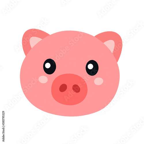 Pig head icon.