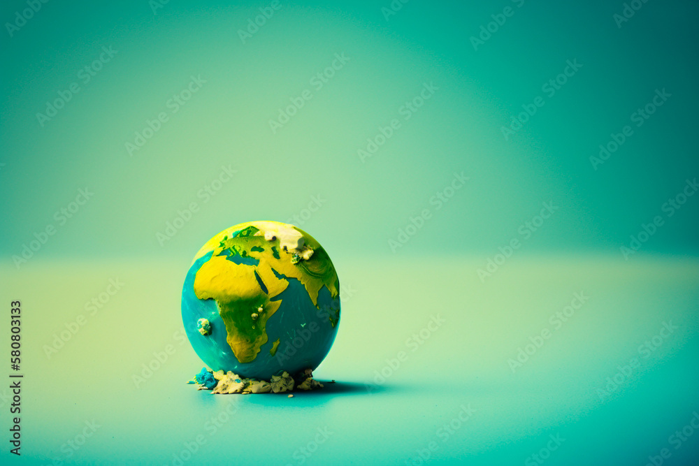 Ai generated image of earth day concept.