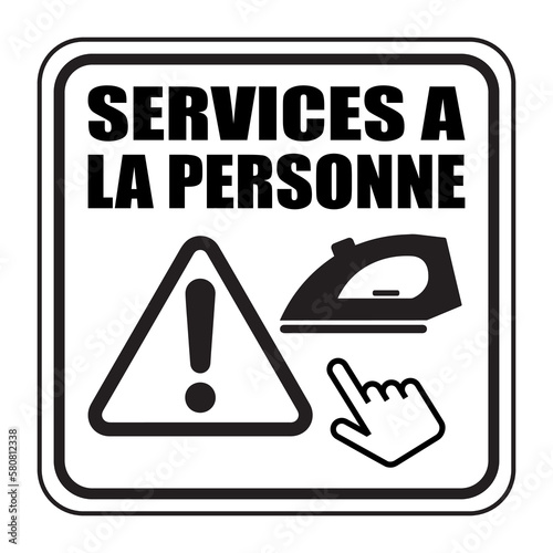 Logo services à la personne.