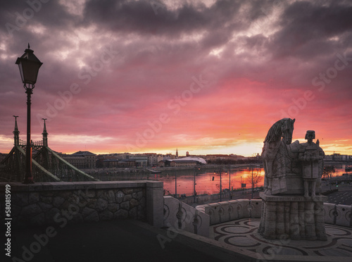Wonderful sunrise over Libe...