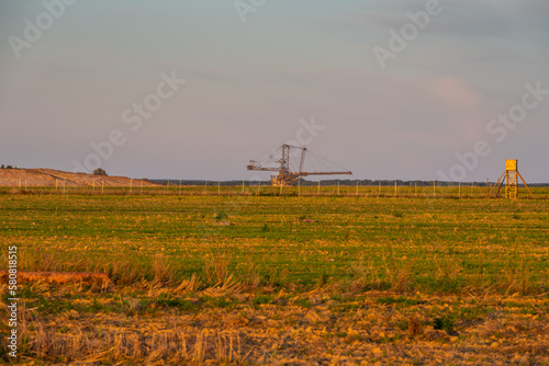 Rekultywacja dawnej kopalni węgla brunatnego photo