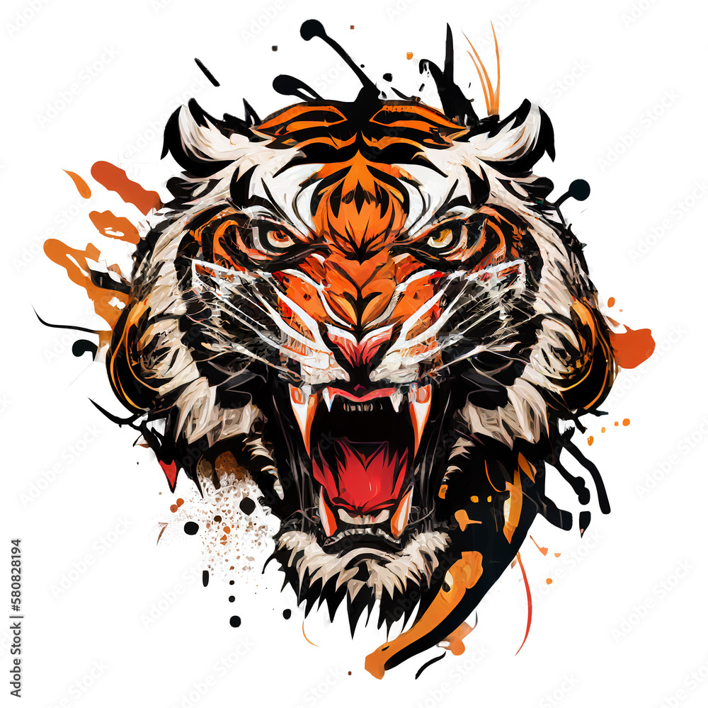 tiger-clipart-png-stock-illustration-adobe-stock