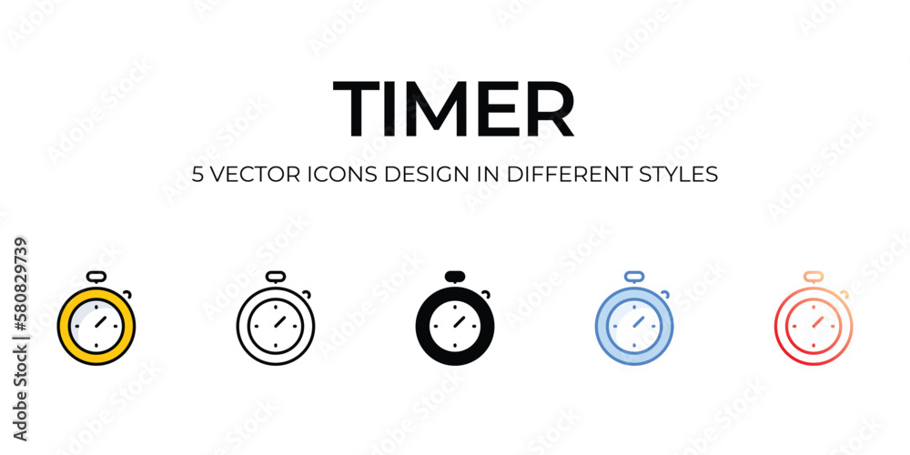 timer icons set vector illustration. vector stock, timer icons set vector illustration. vector stock,