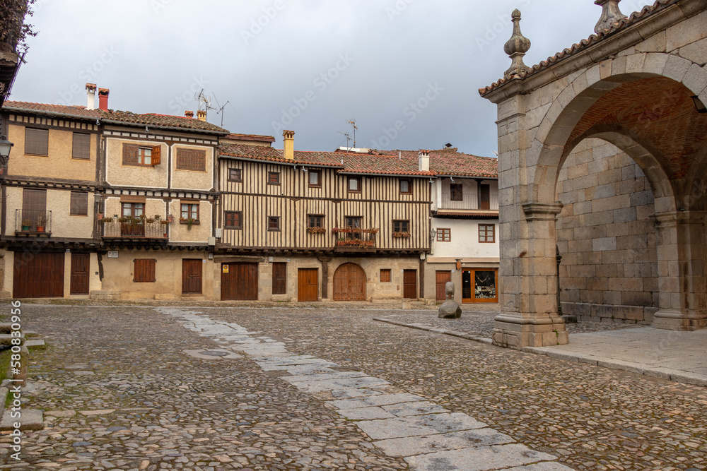 La Alberca, is a small typical village inserted in the Francia mountain range, Salamanca, Spain