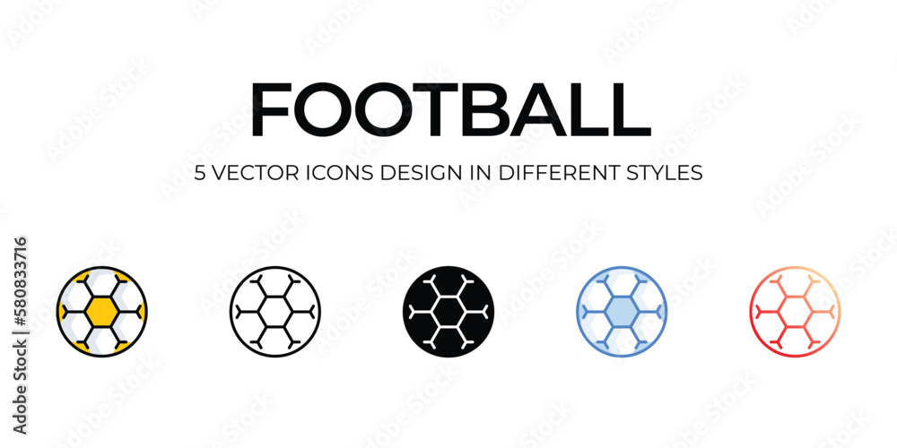 football icons set vector illustration. vector stock, football icons set vector illustration. vector stock,
