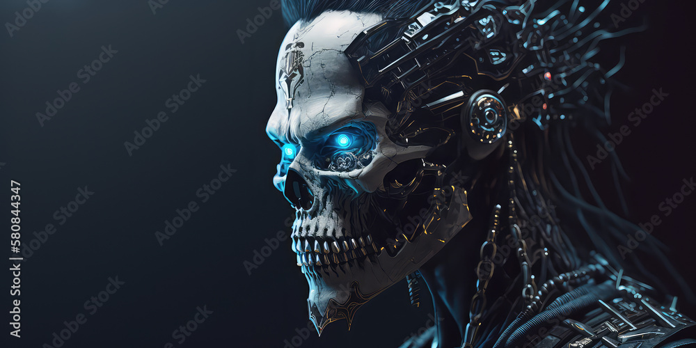 cyber skull AI cyber skull AI