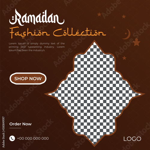 Ramadan Food Social Media Post Special Ramadan Food Iftar Menu, Square Flyer, Leaflet, Poster Template