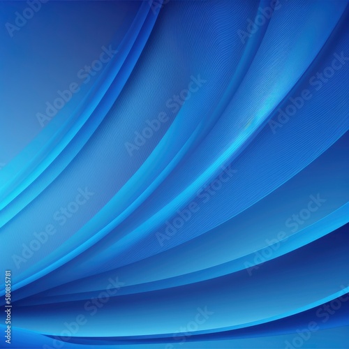 abstract blue wave background  trendy shine digital geometric modern wallpaper  gradient soft transition  silver tones pearlescent  3d render rays  generative ai