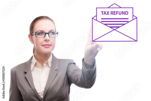 Value added tax VAT return concept