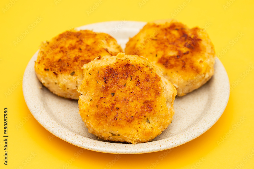 Fried cutlets from minced meat. Pan-fried meatballs. Fried cutlets from minced meat. Pan-fried meatballs.