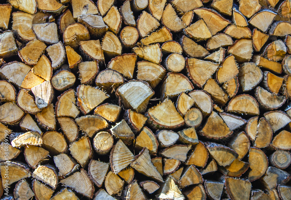 Background of Stacked Chopped Wood logs. Pile of wood logs ready for winter. Wooden stumps, firewood stacked in heap Background of Stacked Chopped Wood logs. Pile of wood logs ready for winter. Wooden stumps, firewood stacked in heap