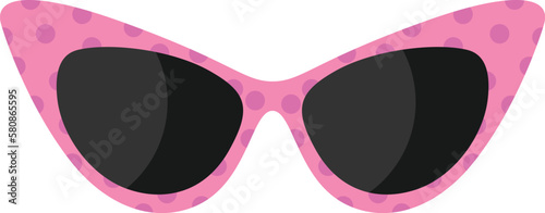 modern sun glasses clipart vector Illustration 