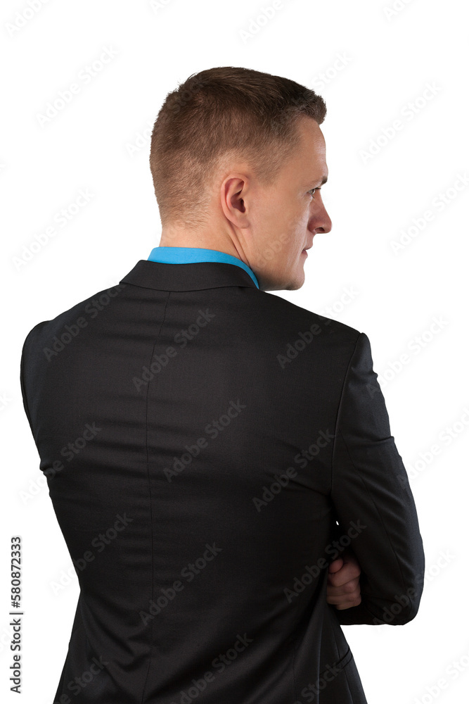 Young handsome businessman in a suit posing Young handsome businessman in a suit posing