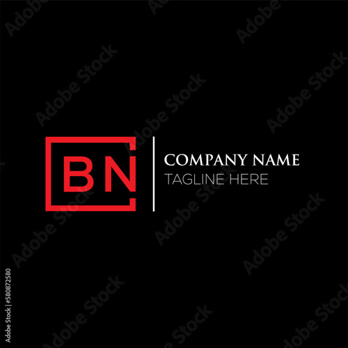 BN letter logo design on black background. BN creative initials letter logo concept. BN letter design. BN letter design on black background. BN logo vector.
